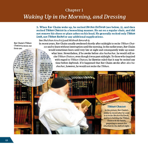 Rav Chaim Kanievsky: Living A Life of Halachah The Day-to-Day Customs of the Sar HaTorah