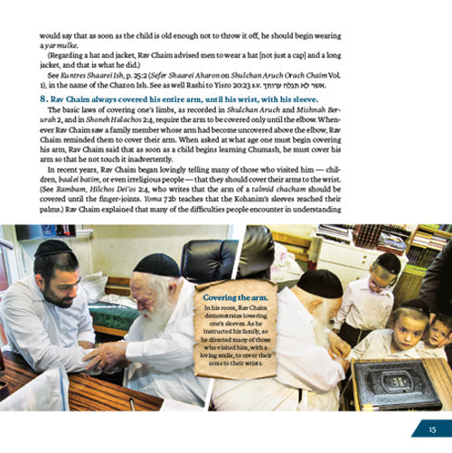 Rav Chaim Kanievsky: Living A Life of Halachah The Day-to-Day Customs of the Sar HaTorah