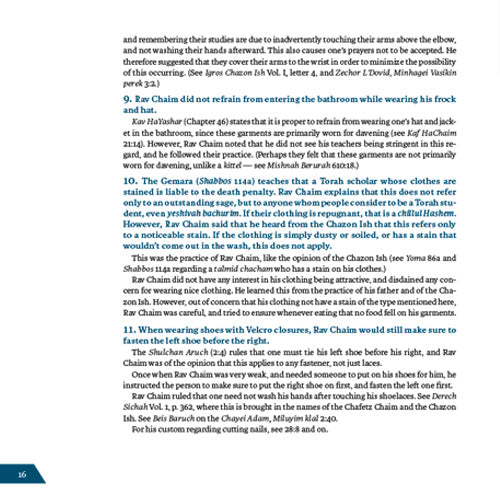 Rav Chaim Kanievsky: Living A Life of Halachah The Day-to-Day Customs of the Sar HaTorah