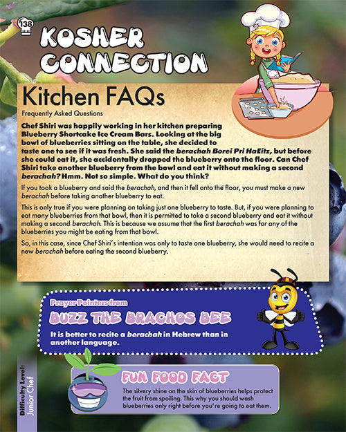 Kids Cooking With Chef Shiri - Easy Recipes, Fun Facts, Torah Tidbits and More!