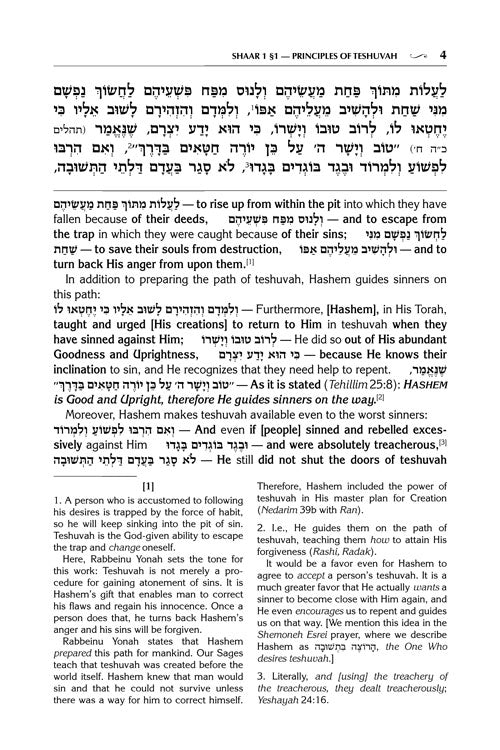 Shaarei Teshuvah – Jaffa Edition