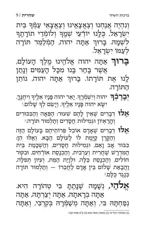 Siddur Yitzchak Yair Weekday Only Ashkenaz Large Type Pocket Size Hard Cover