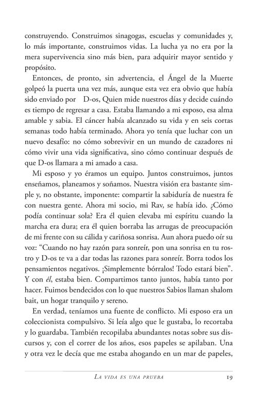 La vida es una prueba - Life is a Test (Spanish)