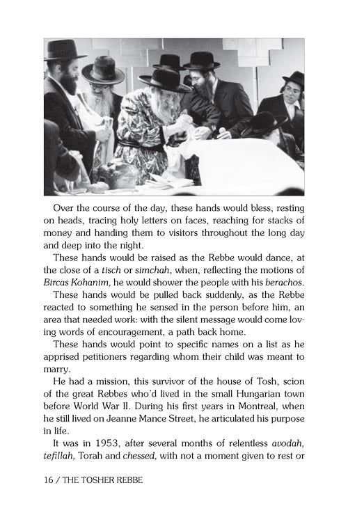The Tosher Rebbe - The life, leadership, and legacy of Rabbi Meshulam Feish Halevi Lowy