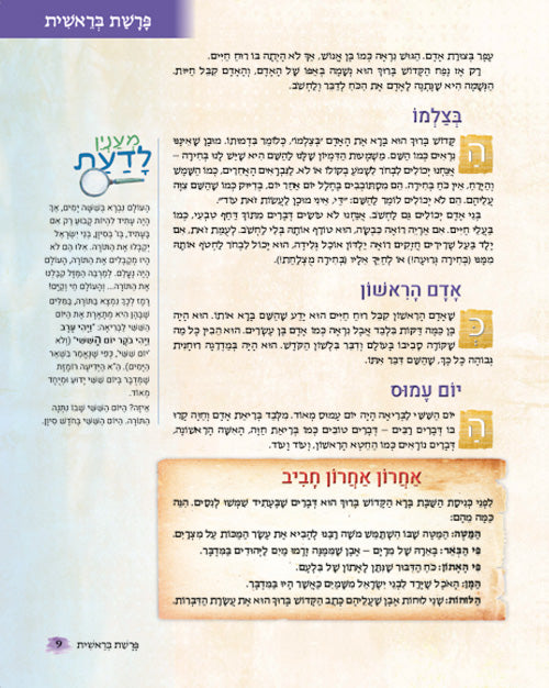 Mah BaParashah - Hebrew Edition Weekly Parashah – Sefer Bereishis - Jaffa Family Edition