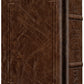 Siddur Interlinear Weekday Full Size - Sefard - Schottenstein Edition - Signature Leather - Royal Brown