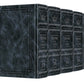 Signature Leather Collection Ashkenaz Schottenstein Interlinear Full-Size 5 Vol Machzor Set Navy