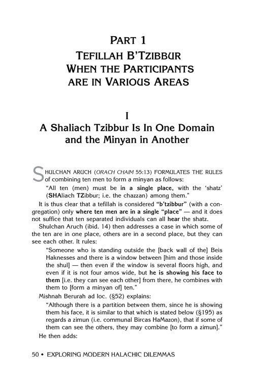 Exploring Modern Halachic Dilemmas