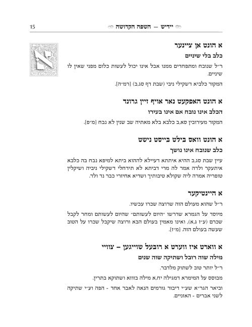 Yiddish - A Holy Language - Gift Size complete in 1 Volume - השפה יידיש הקדושה