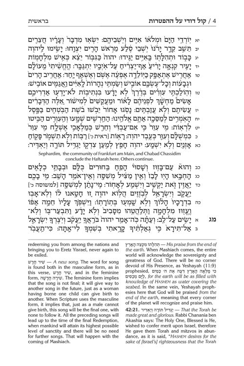 Kol Dodi on the Haftaros