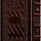 Interl. Sid. Sef. Weekday Pocket Yerushalayim Leather Dark Brown