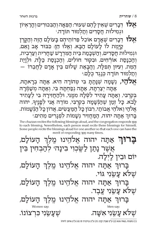 Siddur Yitzchak Yair: Hebrew Only: Full Size - Ashkenaz - with English Instructions