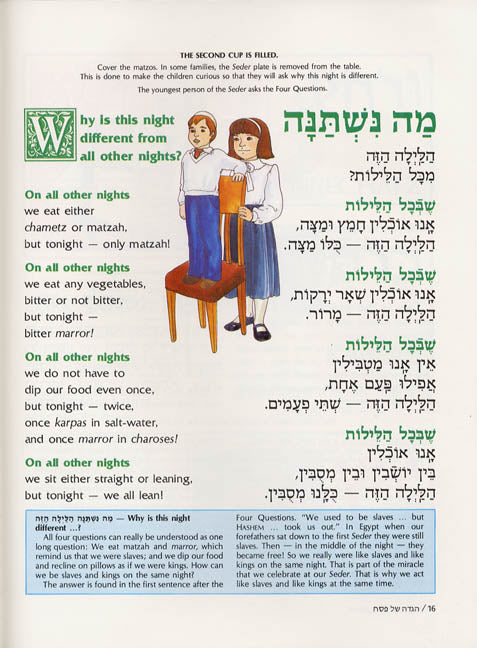 Haggadah: Illustrated Youth Edition